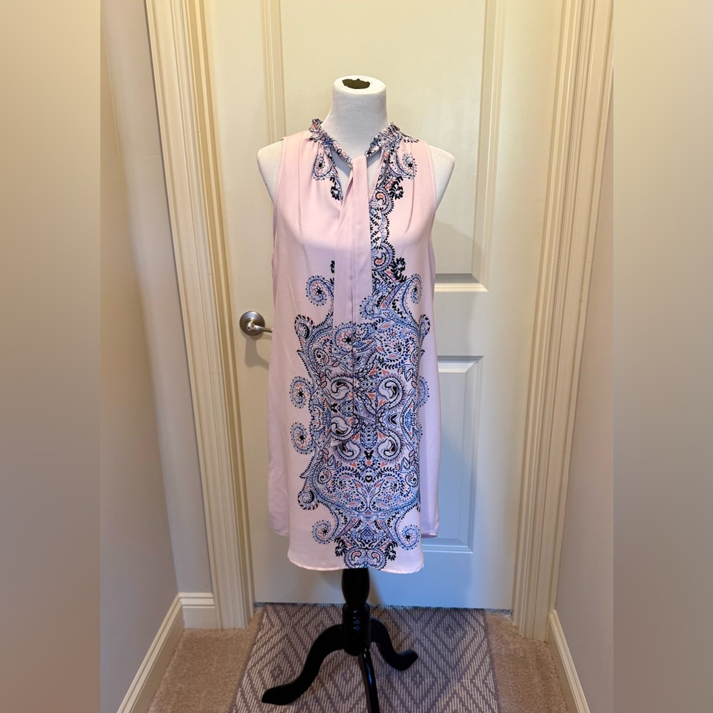 Pink Paisley fab’rik Sleeveless Dress